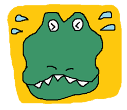 crocodile sticker #1448073