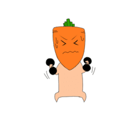Life of Vegetables. The second. sticker #1448216