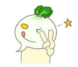 Life of Vegetables. The second. sticker #1448226