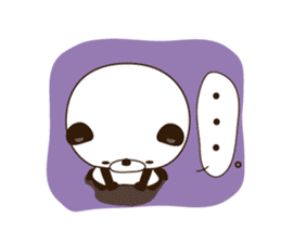 It praises and is a skillful panda. sticker #1449469