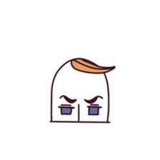 Valiant eyebrows sticker #1449937