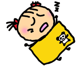 Twin tail mimi sticker #1449999