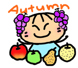 Twin tail mimi sticker #1450032