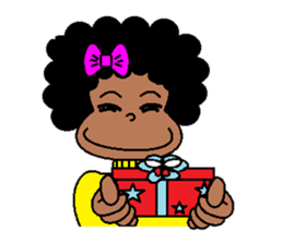 Afro-Zoe sticker #1450249