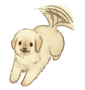 The Golden Retriever Puppy! sticker #1450611