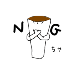 Mushroom made in Fukuoka sticker #1450742