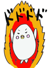 White dolphin Kyupi sticker #1451460