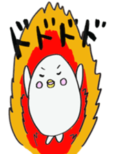 White dolphin Kyupi sticker #1451460