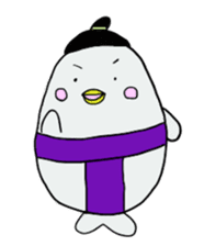 White dolphin Kyupi sticker #1451472