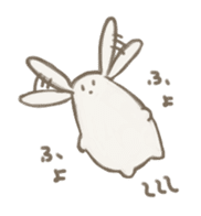 White Creature & Girl sticker #1451736