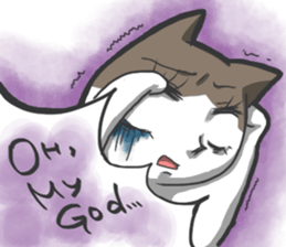 chocolate(cat) sticker #1451818