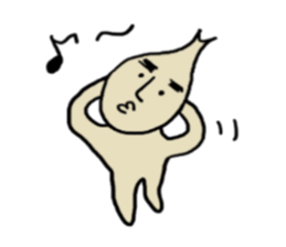 Don't worry about it. Rakkyo. sticker #1451976