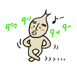 Don't worry about it. Rakkyo. sticker #1451979