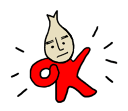 Don't worry about it. Rakkyo. sticker #1451981