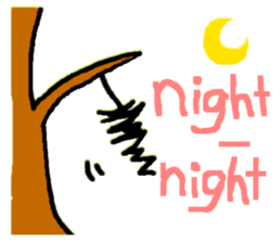 friends in the forest sticker #1452044