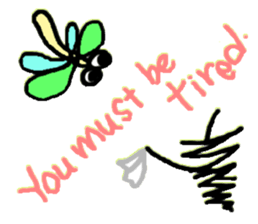 friends in the forest sticker #1452048