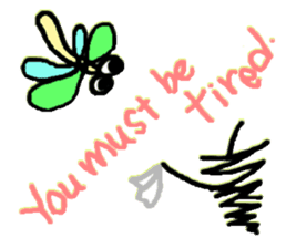 friends in the forest sticker #1452048
