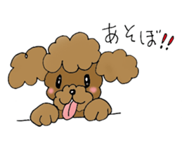 Poodle sticker #1452278