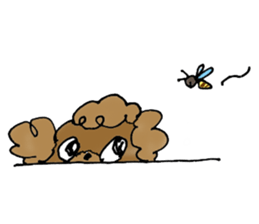 Poodle sticker #1452299