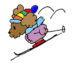 Poodle sticker #1452311