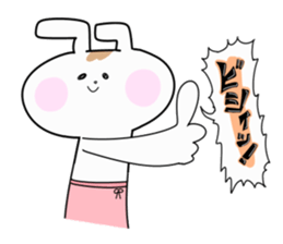 Cutie Lovely Rabbit sticker #1452321