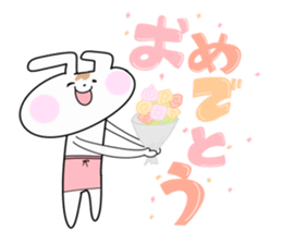 Cutie Lovely Rabbit sticker #1452340