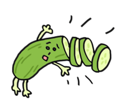 Funny Vegetables! sticker #1452916