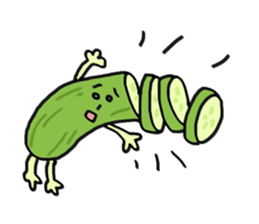 Funny Vegetables! sticker #1452916