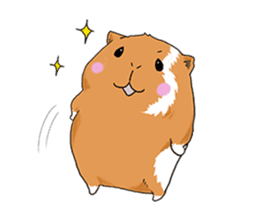 kawaii guinea pig Koo-chan sticker #1452986