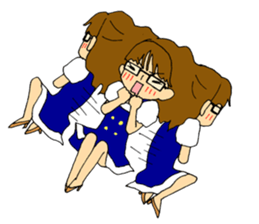 BAND GAL sticker #1453185