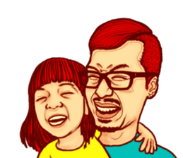 Uncle Choi & Janvier sticker #1453450