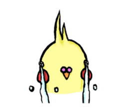 Parakeet party! sticker #1453881