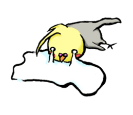 Parakeet party! sticker #1453882