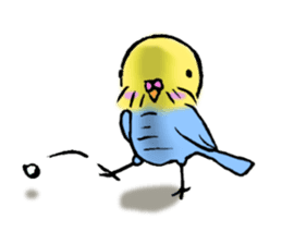 Parakeet party! sticker #1453883