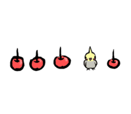 Parakeet party! sticker #1453890