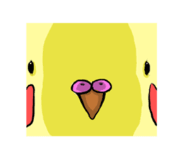 Parakeet party! sticker #1453903