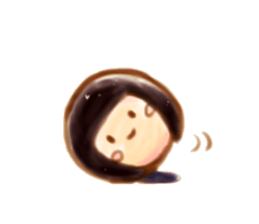 Girl with a Ponny sticker #1454038