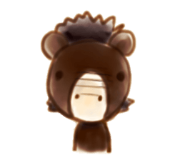 Girl with a Ponny sticker #1454047