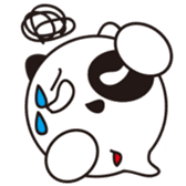 Ghost Panda sticker #1454337