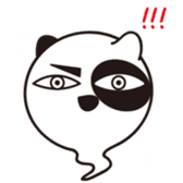 Ghost Panda sticker #1454340