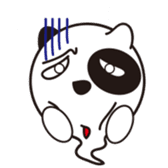 Ghost Panda sticker #1454341