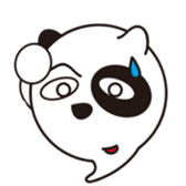 Ghost Panda sticker #1454342