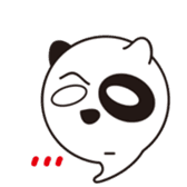 Ghost Panda sticker #1454348