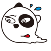 Ghost Panda sticker #1454351