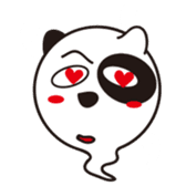Ghost Panda sticker #1454352
