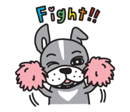 Boston terrier pug-Dog home "Baron" - sticker #1454509