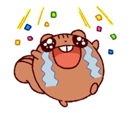 Funny squirrel TAMARIS Sticker sticker #1454920