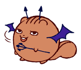 Funny squirrel TAMARIS Sticker sticker #1454926
