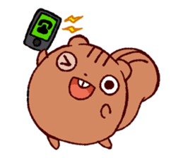 Funny squirrel TAMARIS Sticker sticker #1454928