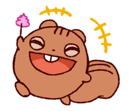 Funny squirrel TAMARIS Sticker sticker #1454938